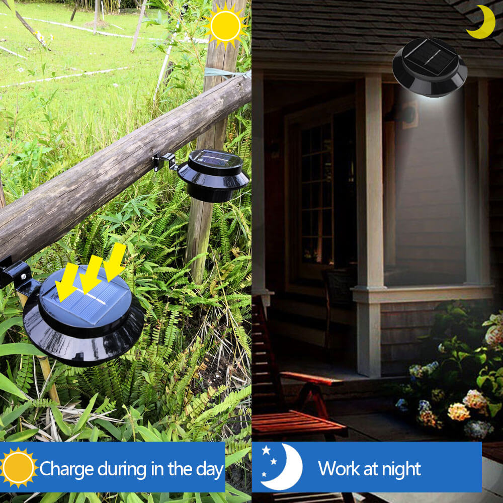 Solar Powered Light Charges and Works