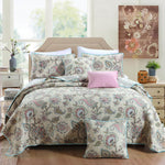 Spring 3-piece quilt bedding set