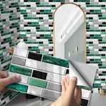 Bathroom 3D Self-Adhesive Peel & Stick Mosaic Tiles Decor