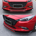 Usage of 3D Universal Car Front Bumper Lip Spoiler