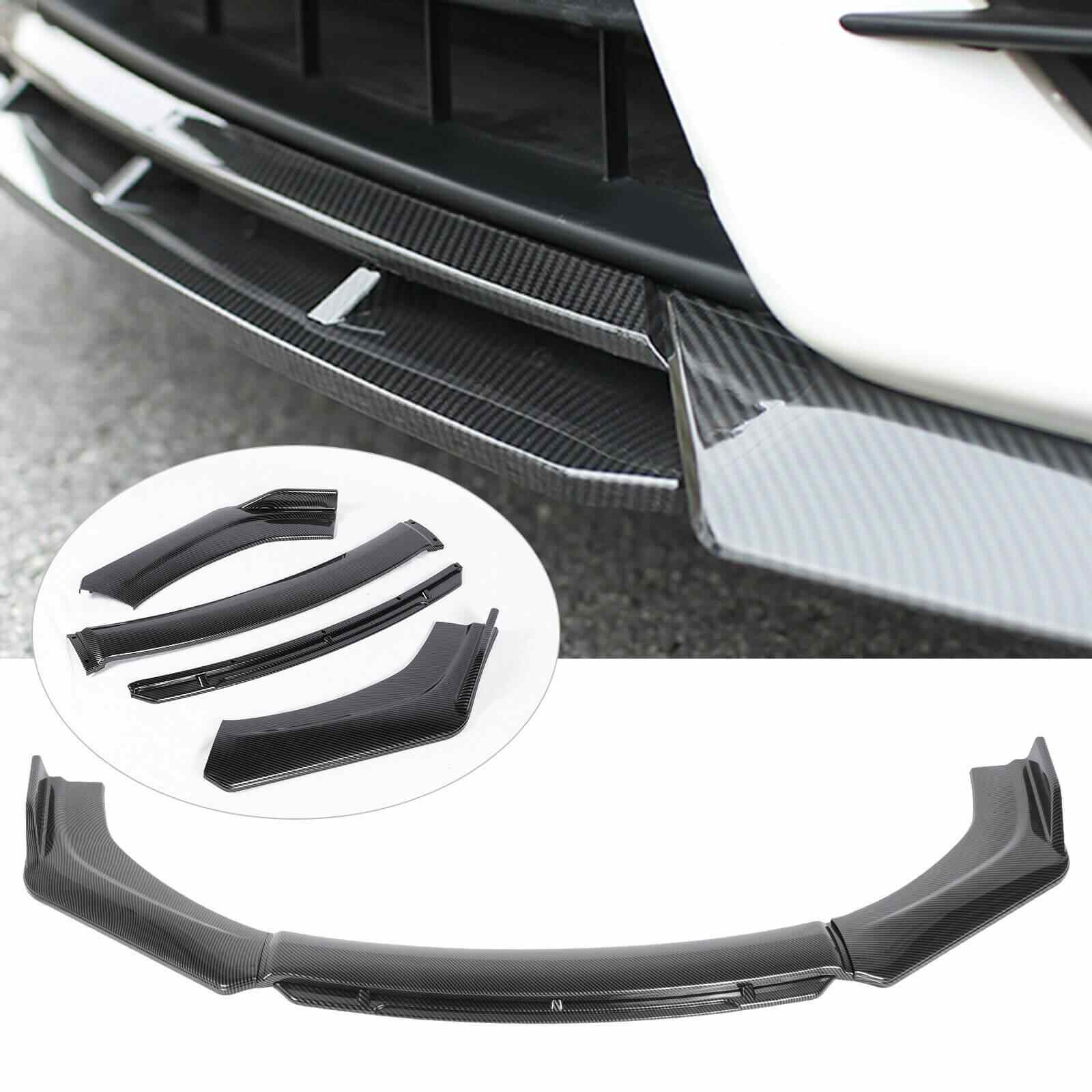 3D Universal Car Front Bumper Lip Spoiler
