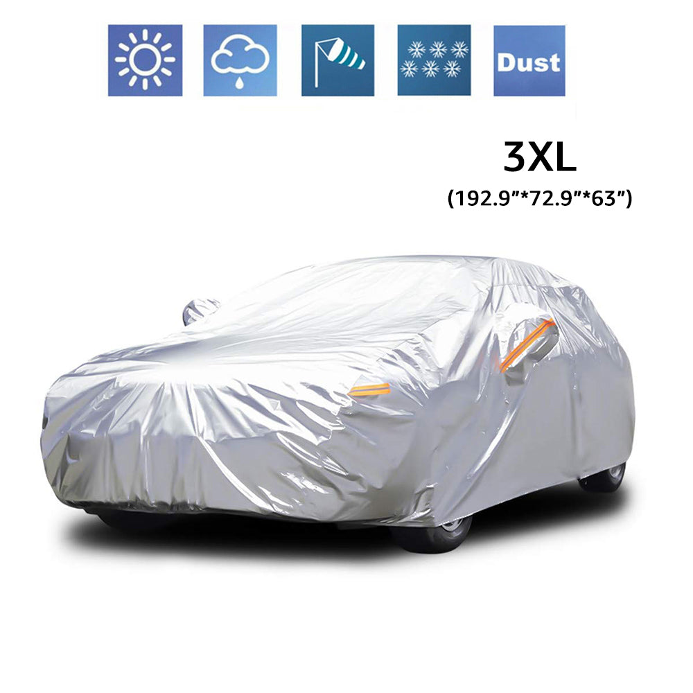 Full Car Cover for 186 to 193 Inch Car - BCBMALL