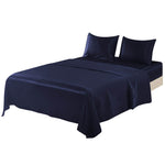 4 Piece Satin Silk Sheet Set - BCBMALL