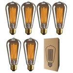 40W/60W E26 Vintage Edison Bulbs, 1/3/6Pcs