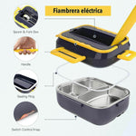 Durable 1.5L 40W Portable Electric Lunch Box Food Warmer w/ Bag
