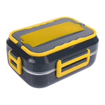Side of 1.5L 40W Portable Electric Lunch Box Food Warmer w/ Bag