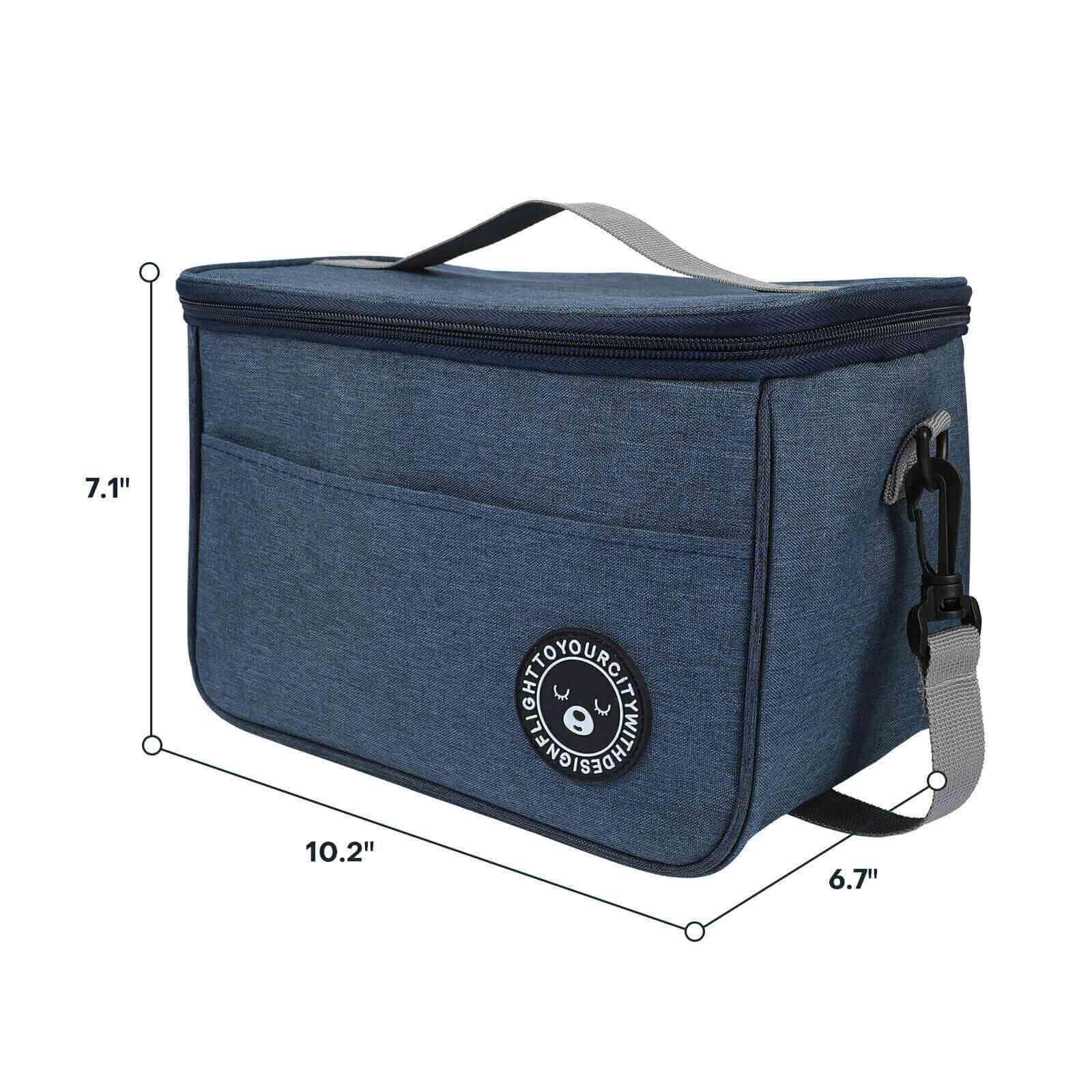 Bag Size of 1.5L 40W Portable Electric Lunch Box Food Warmer w/ Bag