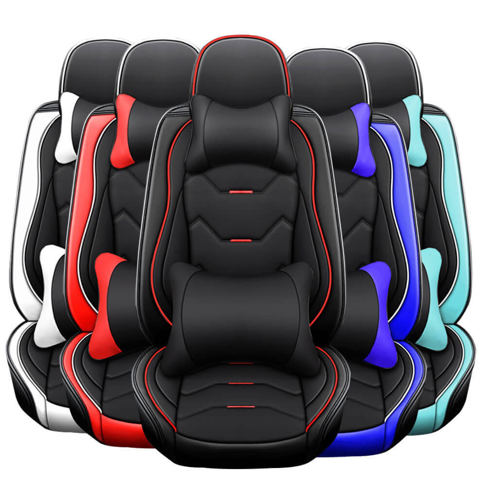 5 Seat Universal Car PU Leather Seat Cover