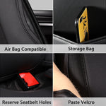 special design of 5 Seat Universal Car PU Leather Seat Cover