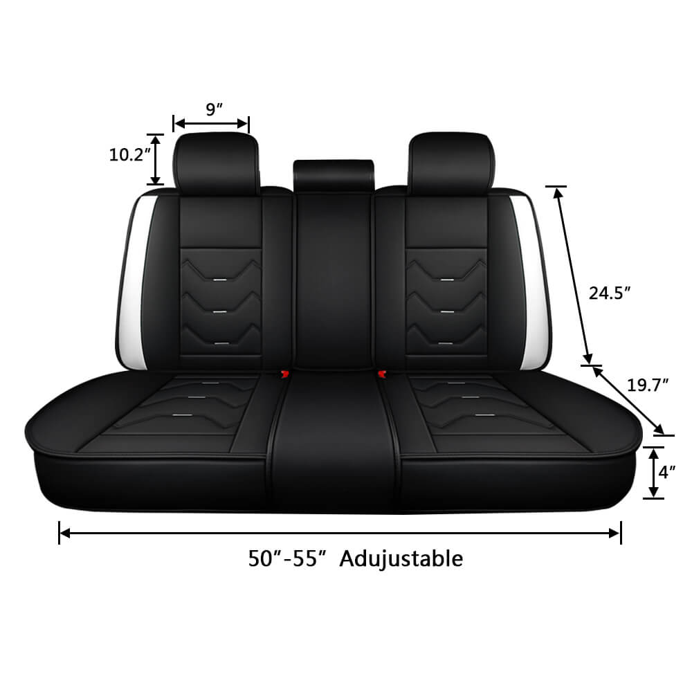 full size of 5 Seat Universal Car PU Leather Seat Cover