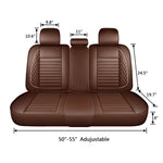 full size of 5D PU Leather Car Seat Covers