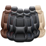 5D PU Leather Car Seat Covers