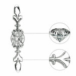 Detail of 5x Crystal Diamond Glass Cabinet Drawer Handle Pull Knobs
