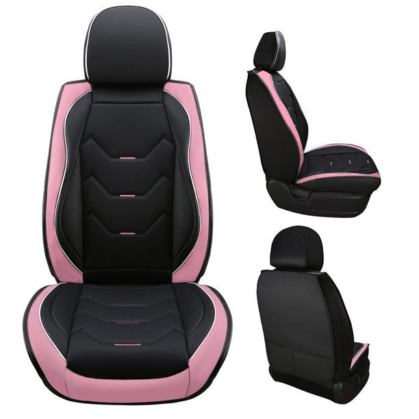 OTOEZ 5 Seat Universal Car PU Leather Seat Cover