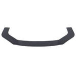 Black of 71" Universal Front Bumper Lip Trim to Fit