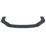 Green of 71" Universal Front Bumper Lip Trim to Fit