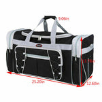 Size of 72L Waterproof Travel Sport Duffle Bag