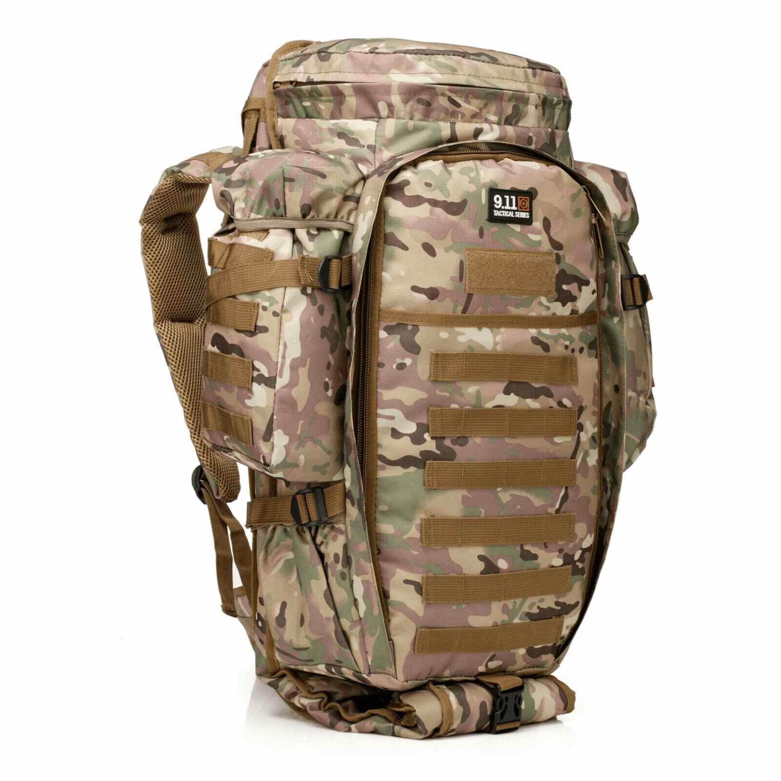 Camo 911 MOLLE Tactical Backpack Waterproof Hunting Bag