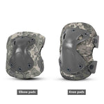 Display of Airsoft Tactical Elbow Protective Knee Pads, 4Pcs