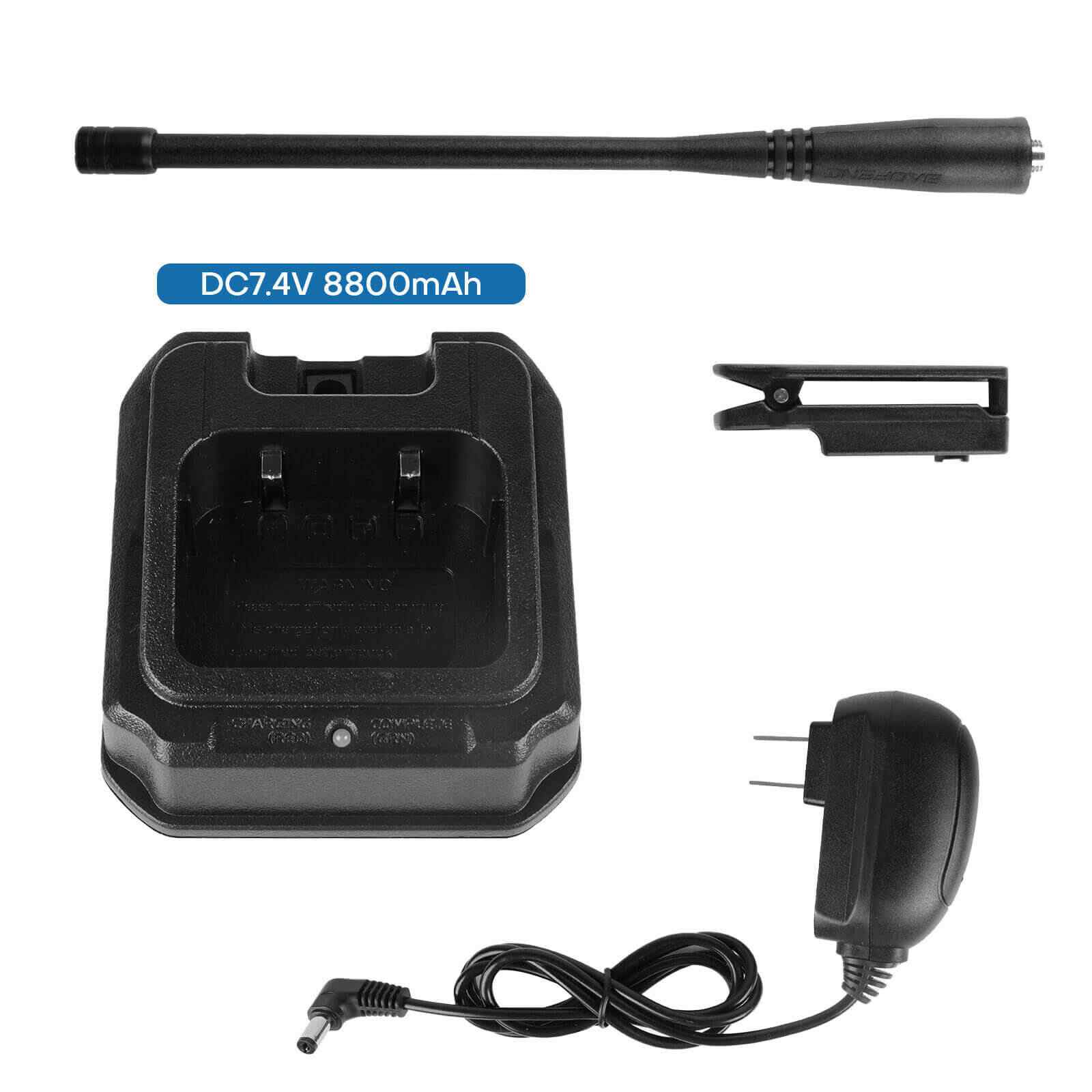 Powerful UV-9R Plus VHF UHF Walkie Talkie Dual-Band Handheld