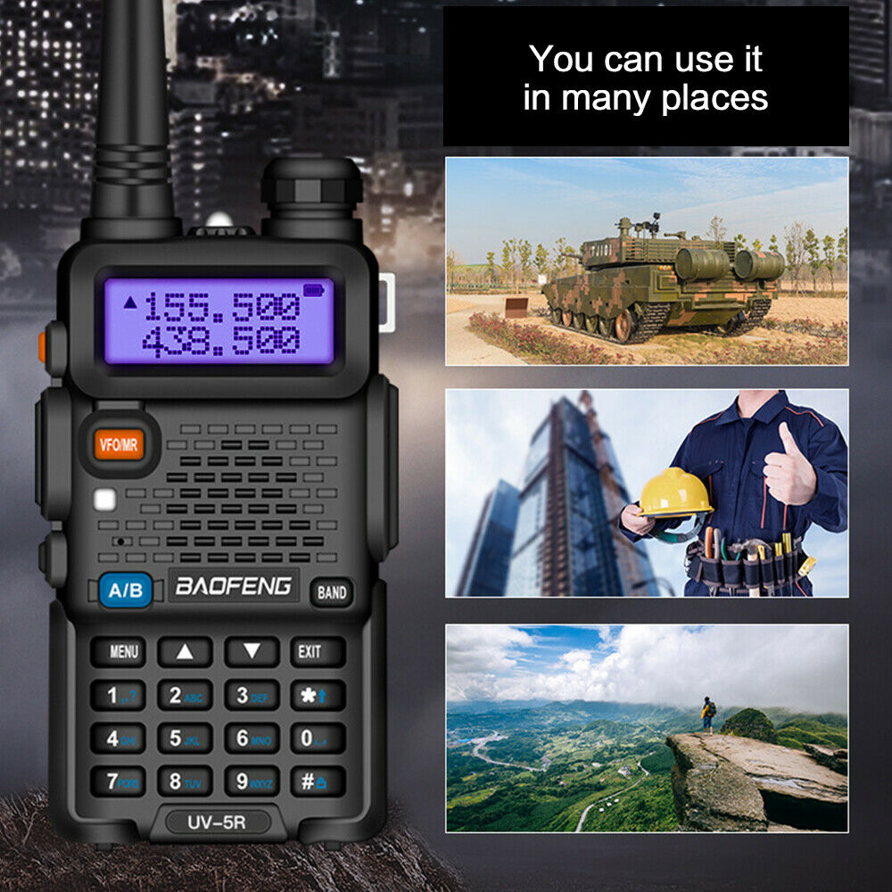 Use Places of Baofeng VHF UHF UV-5R Two-way Radio