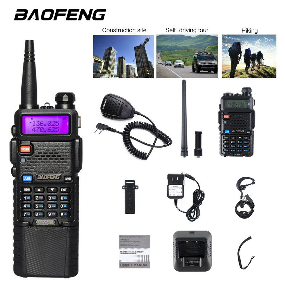 Baofeng VHF UHF UV-5R Two-way Radio