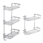 Bath Wall Shelf Storage, 2/3Tier