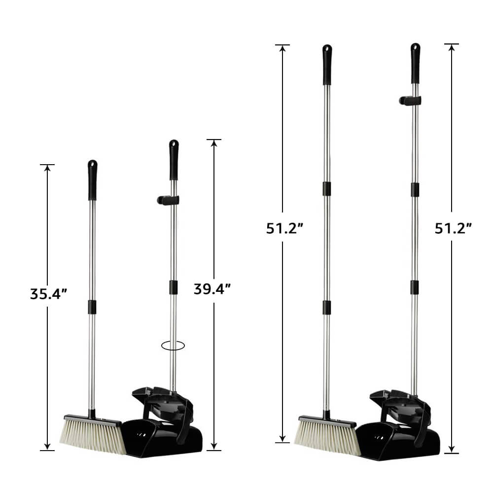 Broom and Dustpan Sweep Clean Set - BCBMALL