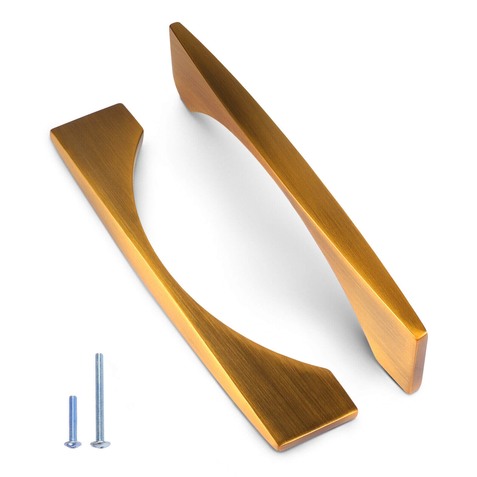 Brushed Brass Cabinet Handle