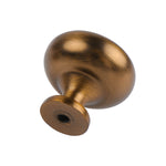 back of gold Cabinet Knobs Round Brushed Handles