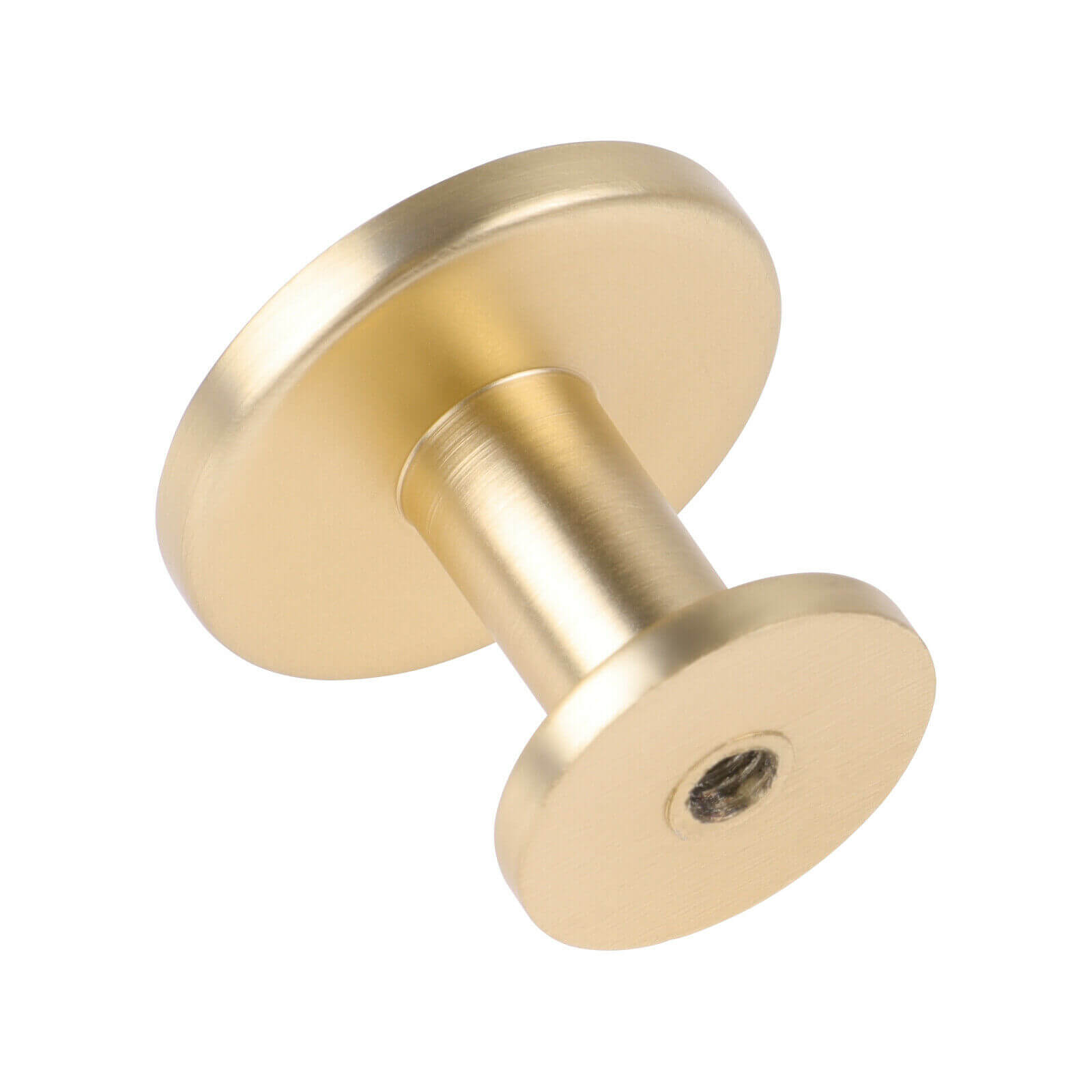 type of Cabinet Knobs Round Brushed Handles
