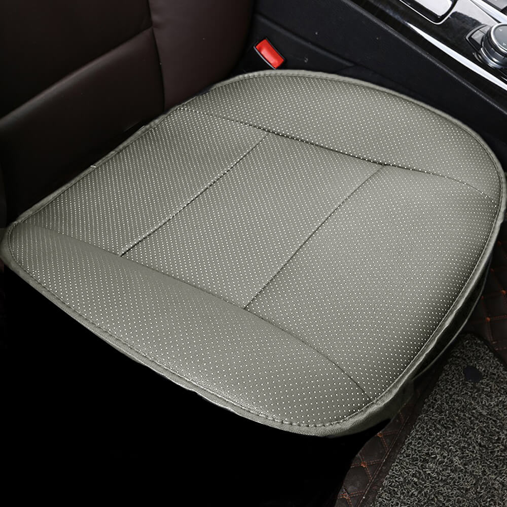 gray Car Front Seat Cushion, Half Surround