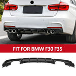 Car Rear Bumper for BMW 3 Series 12-18