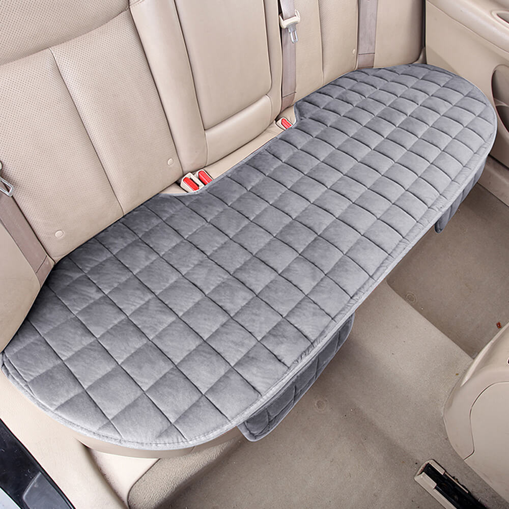 Car Rear Seat Cushion w/Plush Surface - BCBMALL