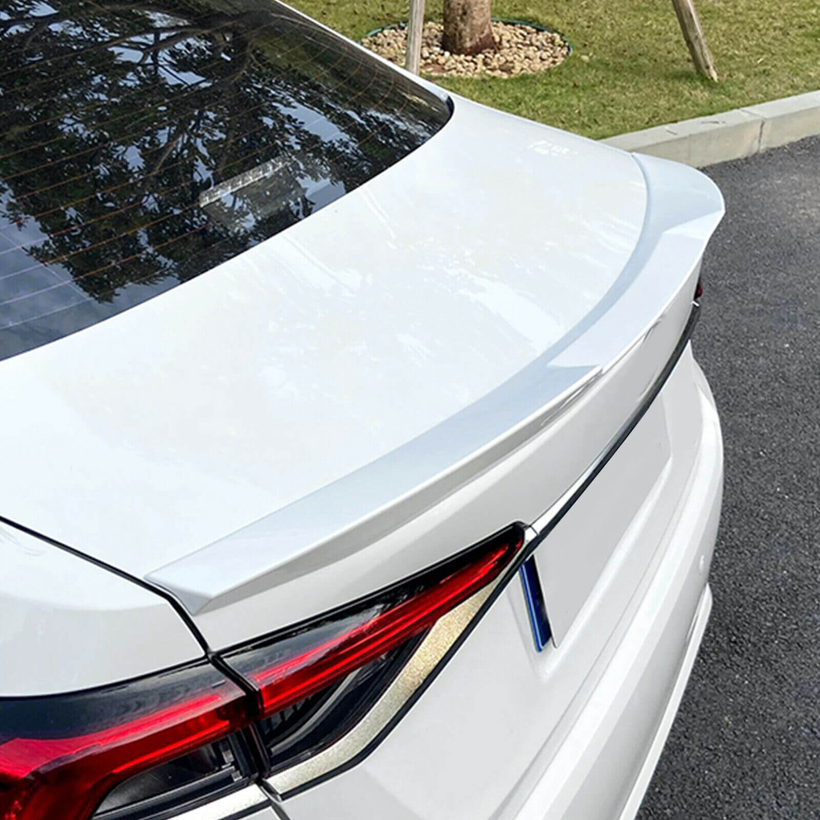 display of Car Rear Spoiler Wing Lid for Corolla 2019-2020