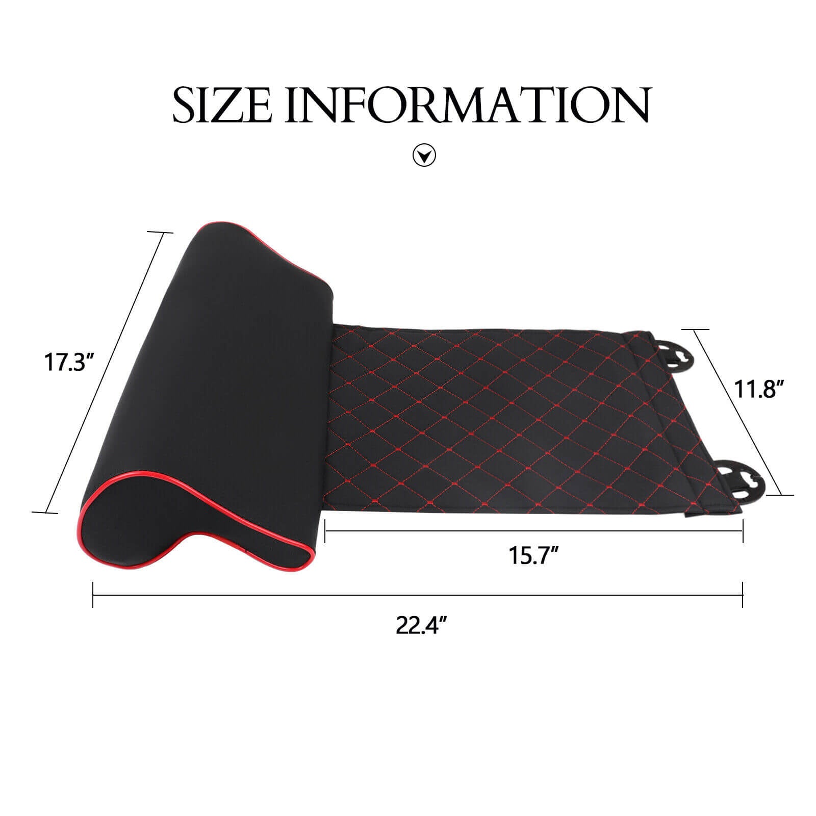 Car Seat Extended Cushion size