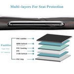 Multi-layer Car Seat Protector Back Seat Organizer Kick Mat Cover for seat protection