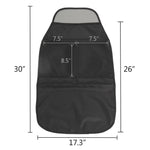 Car Seat Protector with 2 Storage Mesh Pocket - BCBMALL