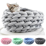 Knitting Cotton Pet Bed