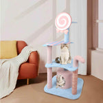 Cute 52.4" Cat Tower Condo Furniture Candy Shape