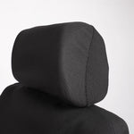 seat head of Universal Cloth Seat Cover with Steering Wheel Cover