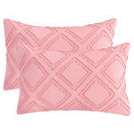 Cushion Cover Pillowcase, 2pcs pink