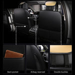 design of Deluxe Leather Car Seat Covers
