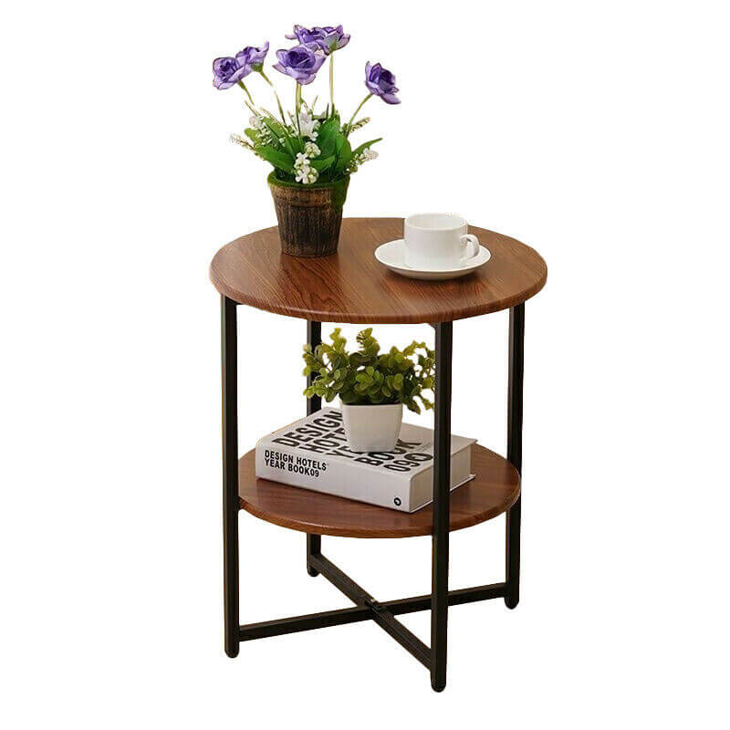 Double Tiers End Table