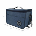 Size of 1.5L 110V12V Electric Lunch Box+Lunch Bag