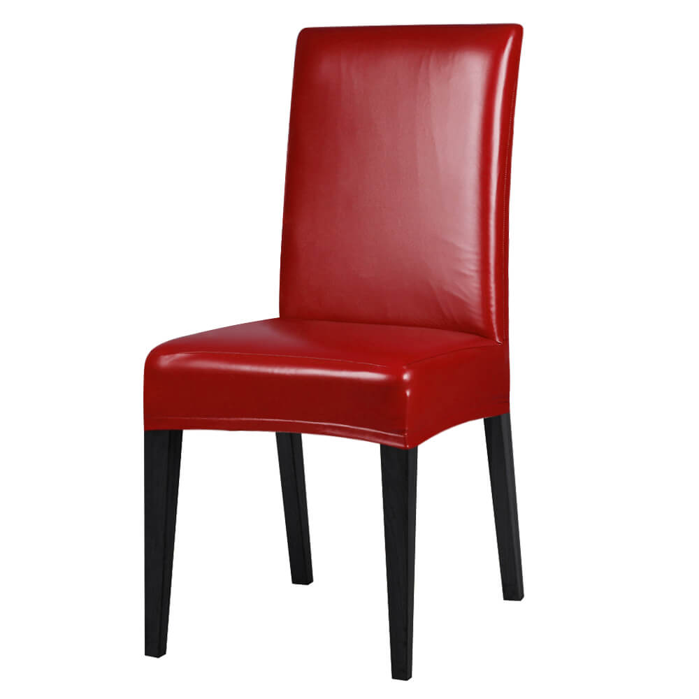 Faux Leather Chair Covers - BCBMALL