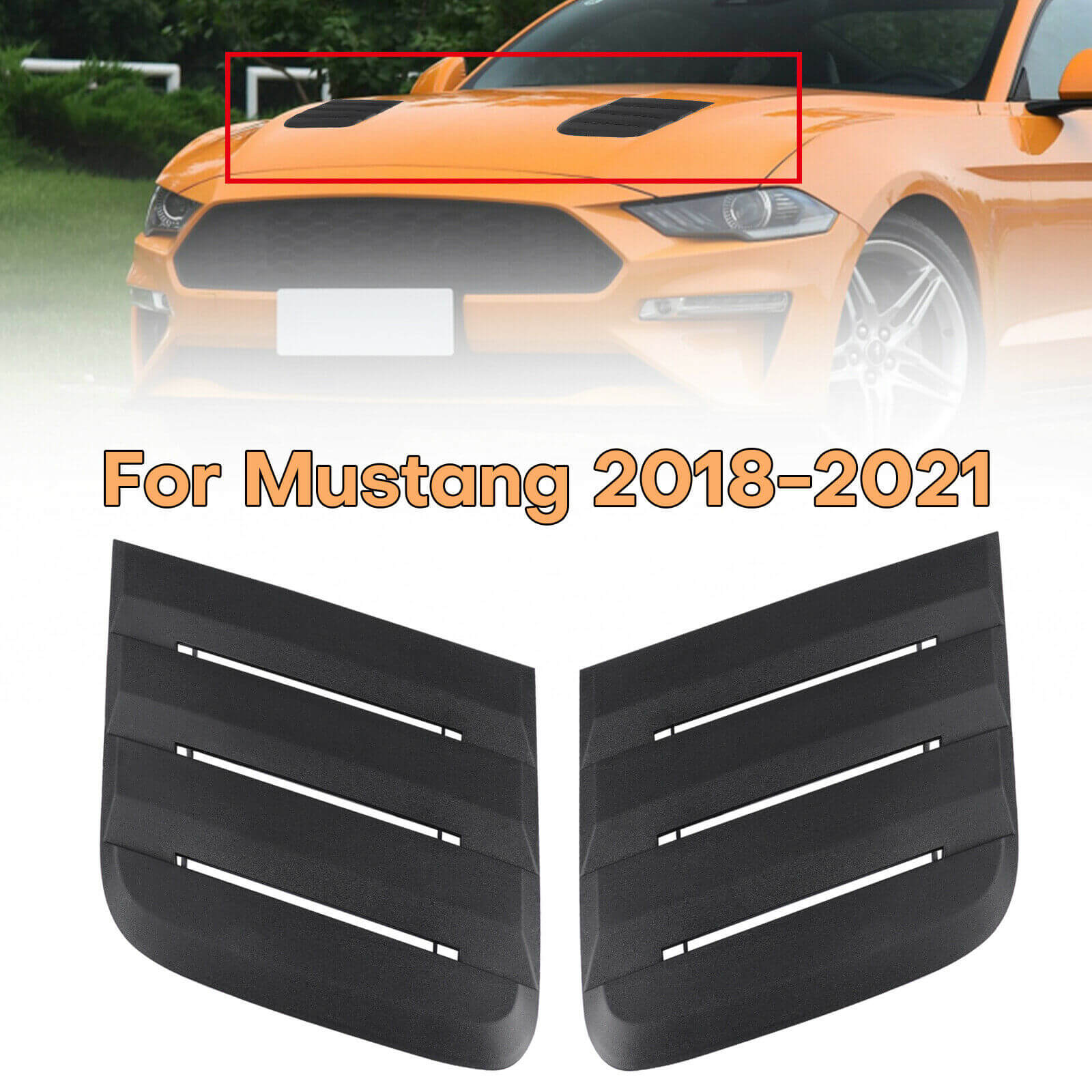Front Hood Air Vent Molding Cover