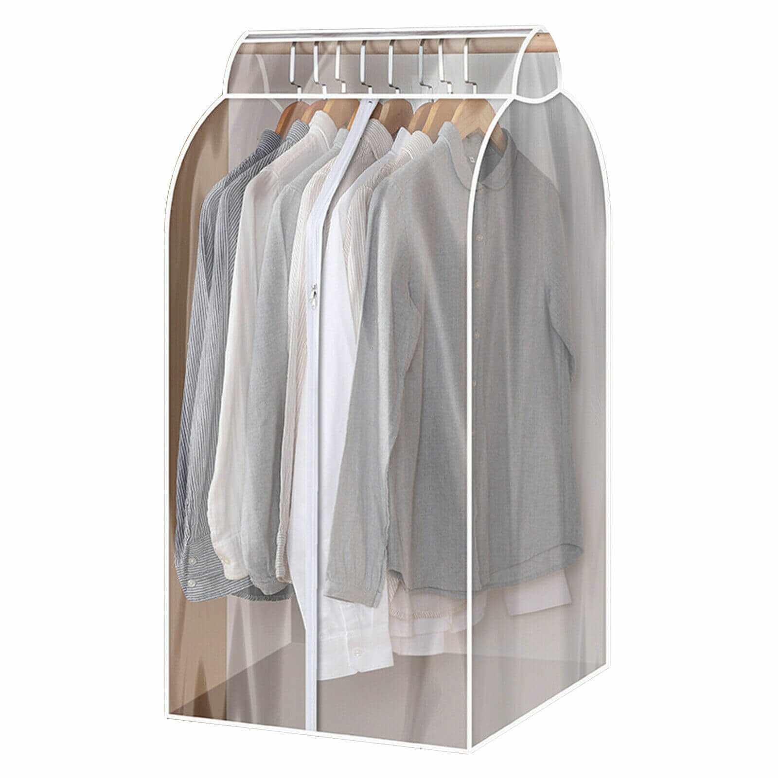 display of Garment Dust Cover Organizer