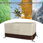 features of Heavy Duty 420D Patio Furniture Covers
