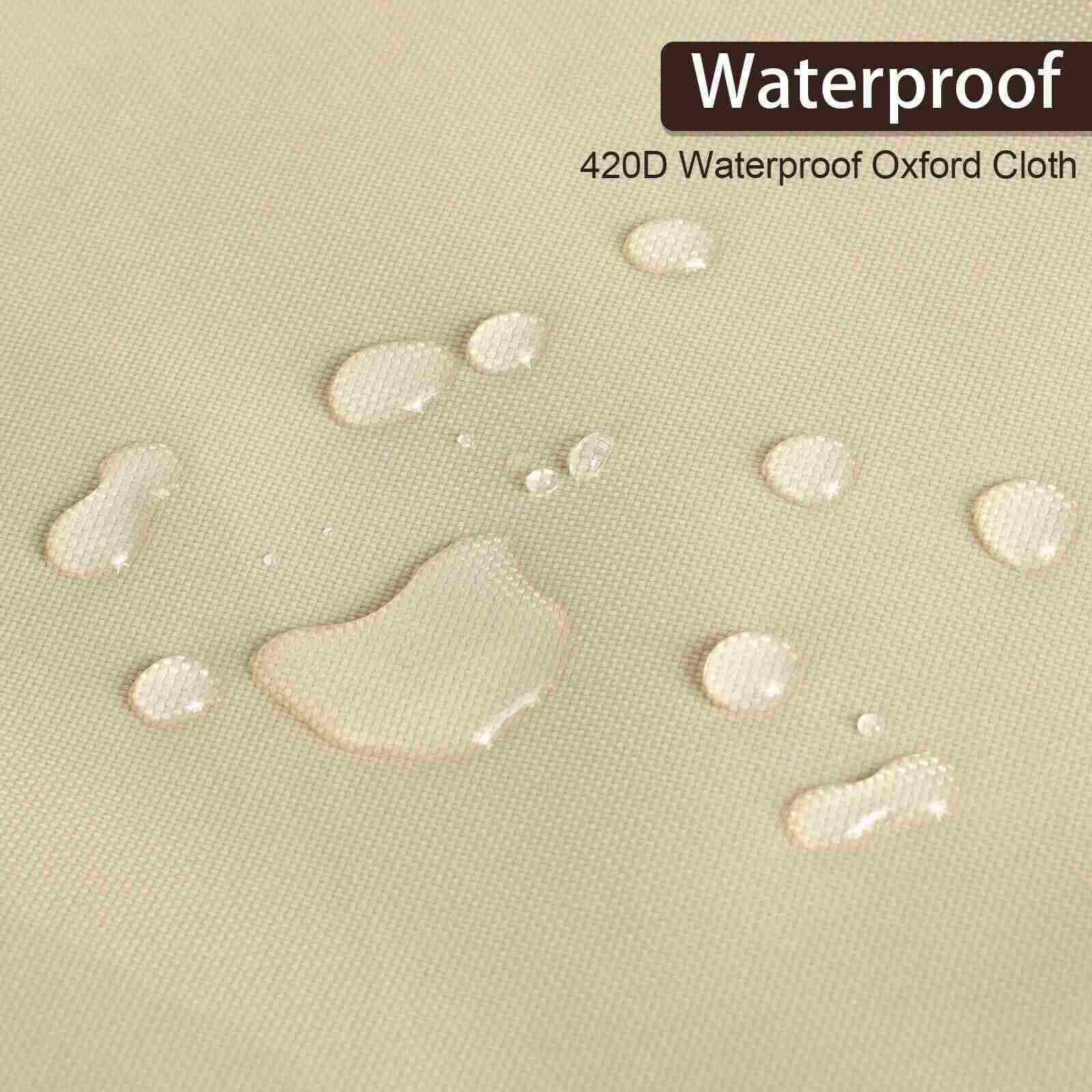 waterproof Heavy Duty 420D Patio Furniture Covers